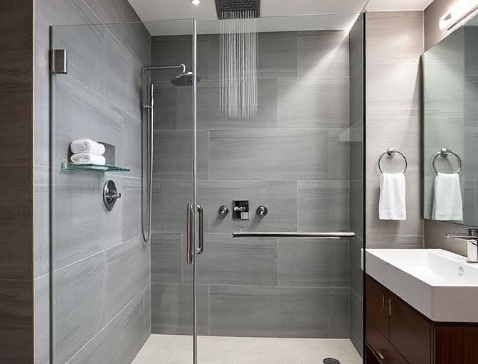 Installation douche à l'italienne