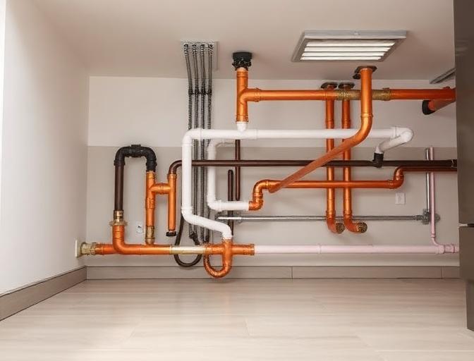 Réseau plomberie cuisine